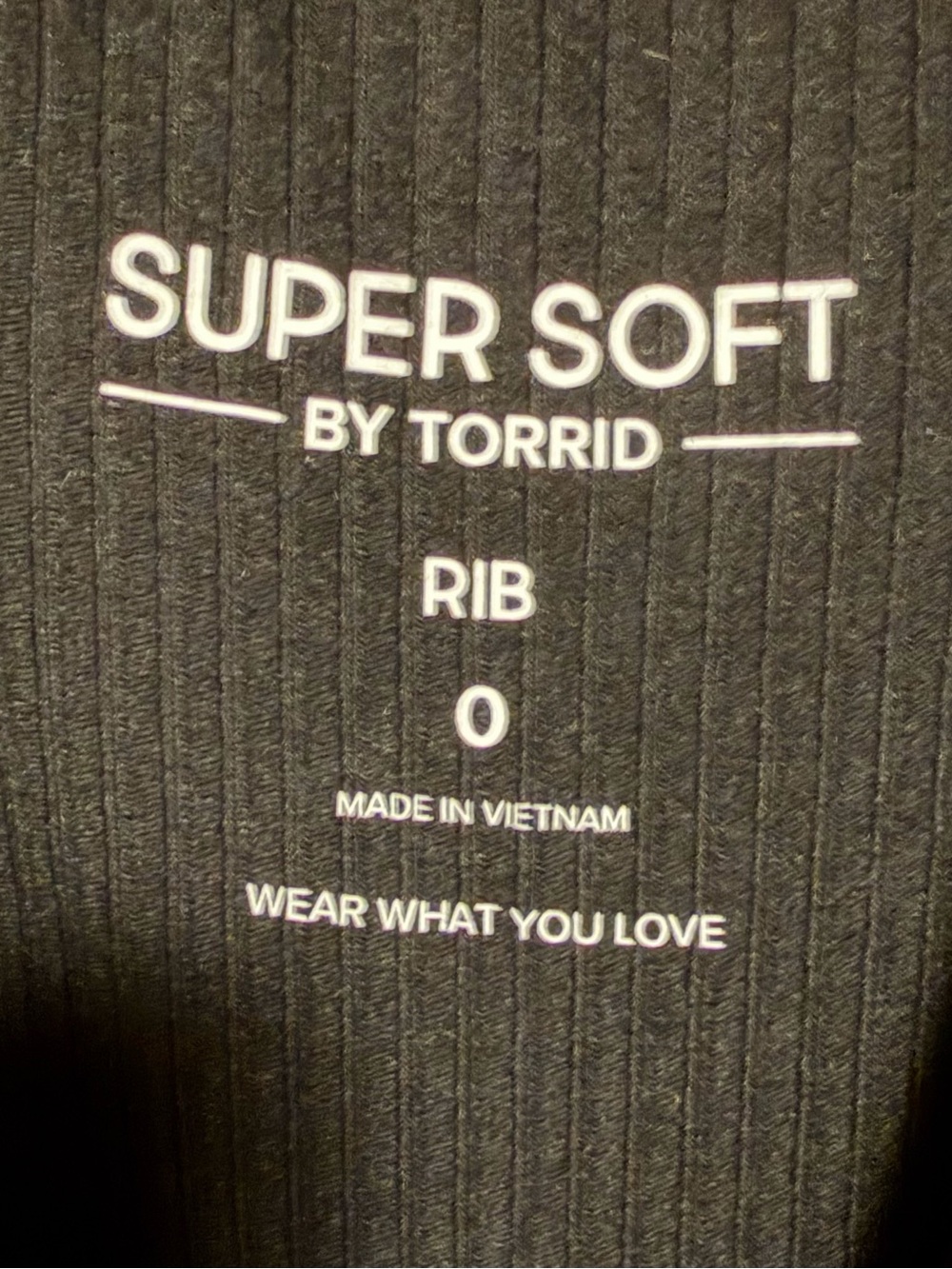 Torrid Super Soft Ribbed Wide Leg Jumper - Picture 4 of 5